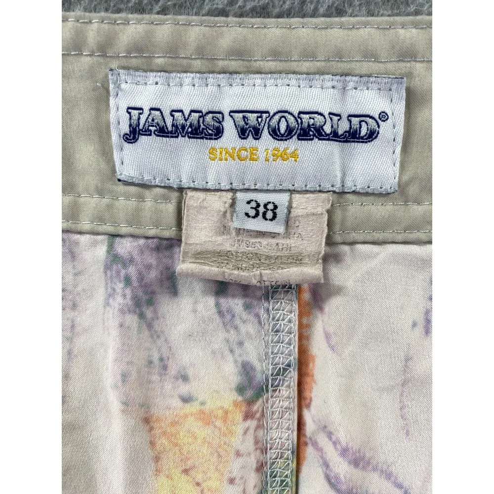 Vtg Jams World Men Board Shorts Hawaii Swim Sz 38 Surf Line Sushi Beach Unlined